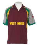 replica shirt of west indies cricket team